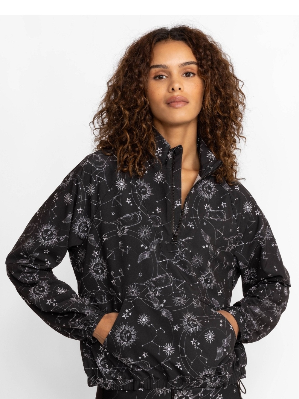 NWT PULL OVER MOCK JACKET Size  LL
